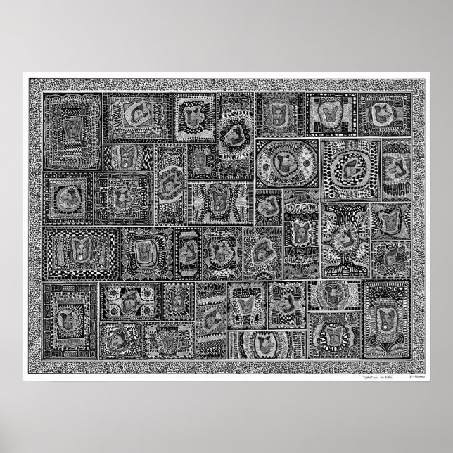 Variationer på Kirby-Poster Poster (Framsidan)