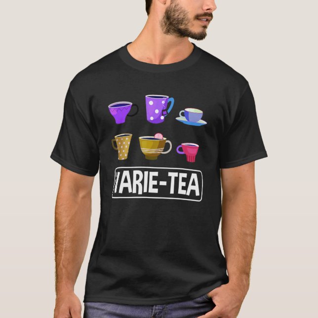 Varie Tea Graphic Tea Drinker Cup Of Tea Brewing T T Shirt (Framsida)