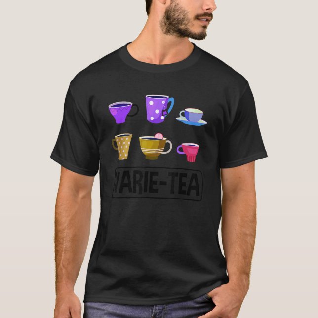 Varie Tea Graphic Tea Drinker Cup Of Tea Brewing T T Shirt (Framsida)