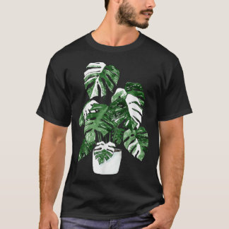 Variegera Monstera Deliciosa Variegata House Plan T Shirt
