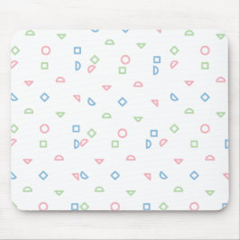 Varierad mönstrad Mousepad. Musmatta