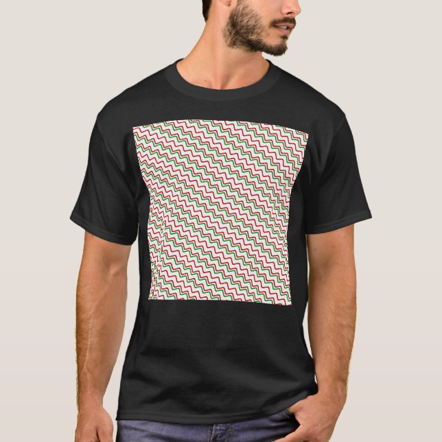 Varierande Färg Vinkara flödesfärgade Lycklig T Shirt (Framsida)
