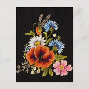 Varierar blommor vykort