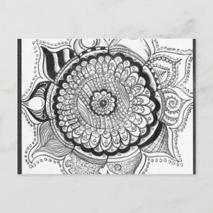Varierat vykort för Mandala