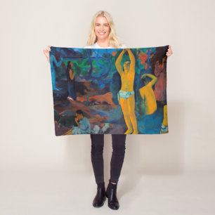 Varifrån kommer Komen, Gauguin? Fleecefilt