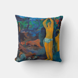 Varifrån kommer Komen, Gauguin? Kudde