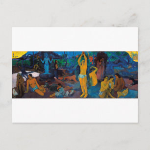 Varifrån kommer Komen, Gauguin? Vykort