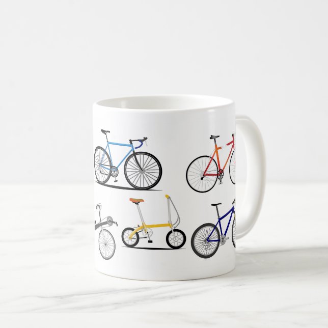 Various bicycles kaffemugg (Framsida höger)