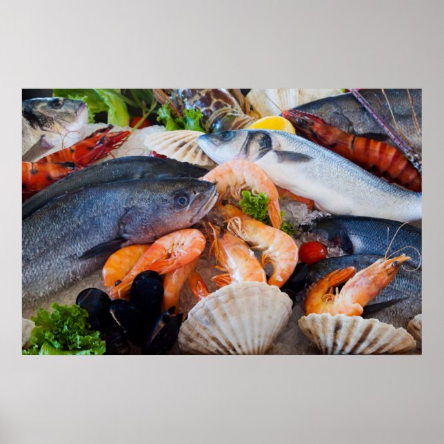 Various Seafood Poster (Framsidan)