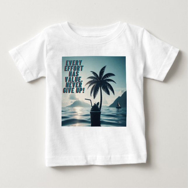 Varje ansträngning spelar ingen roll i Ge T Shirt (Framsida)