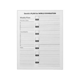 Varje Anteckningsblock - enkelt och funktionellt l