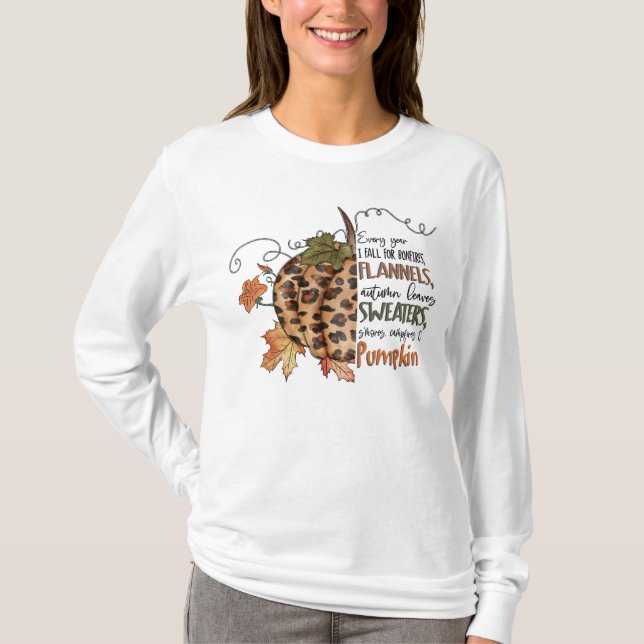 Varje år faller jag för eldsvådor, flannaler, pump t shirt (Framsida)