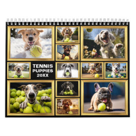 Varje år 🎾 kalendern för tennis och 🐕 valpar kalender