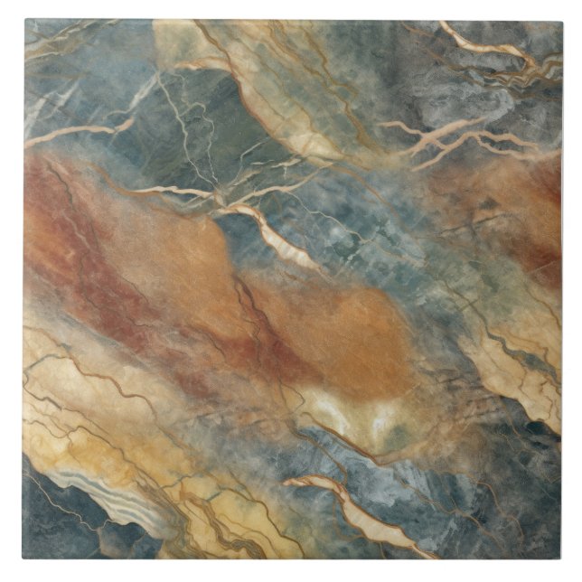Varje årtionde Marble Mönster Kakelplatta (Framsidan)