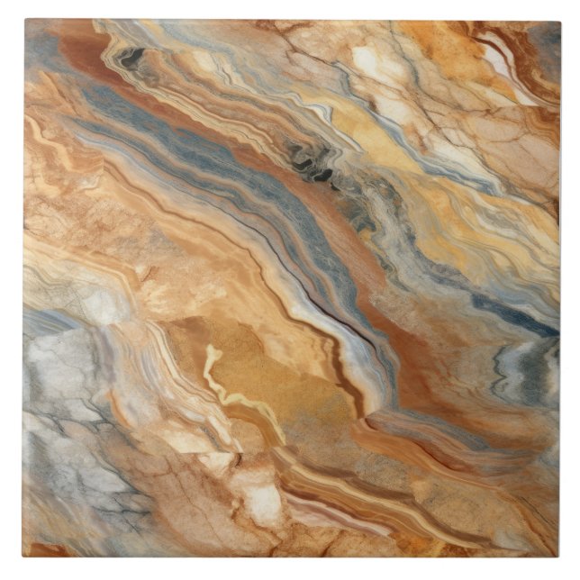 Varje årtionde Marble Mönster Kakelplatta (Framsidan)