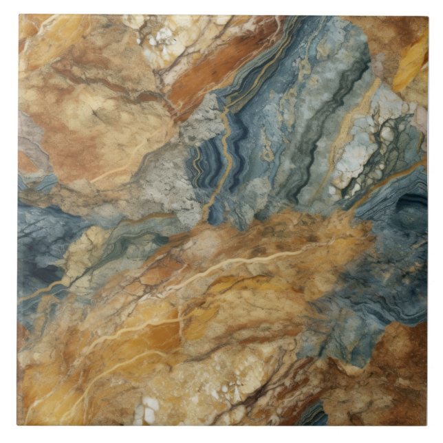 Varje årtionde Marble Mönster Kakelplatta (Framsidan)