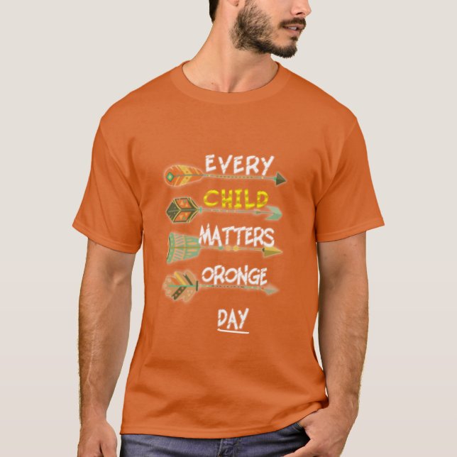 Varje barn som tillhör den inhemska orangen T-Shir T Shirt (Framsida)
