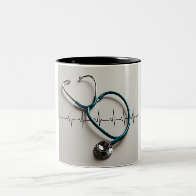 Varje Behålla av hjärtslaget Två-Tonad Mugg (Center)