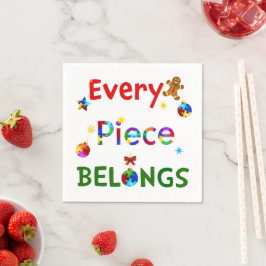 Varje Biet-Tillhör vid jul Pappersservett