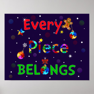 Varje Biet-Tillhör vid jul Poster