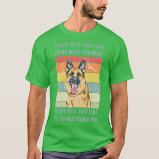 Varje Bita du tar German shepard T Shirt