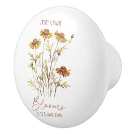 Varje Blomma Blommar i sin Egen Tid - Höst Knopp
