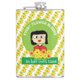 varje blomma blommar på sin egen tid fickplunta