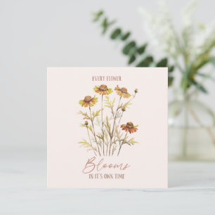 Varje blomma i sin egen tid - Rustik Blommigt
