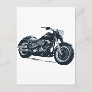 Varje Boy kärlek per Tjock Blue American Motorcle Vykort