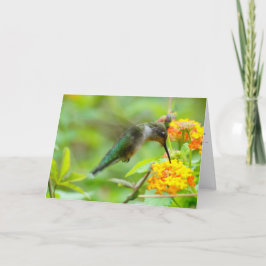 Varje Bra kommer Sak från ovan Tack Kort