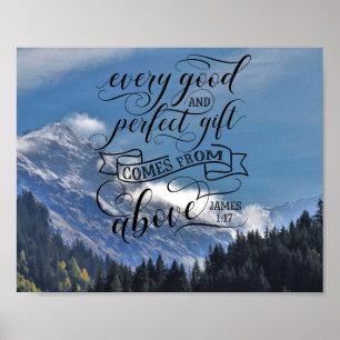 Varje bra- och perfekt-gåva kommer ovanifrån poster