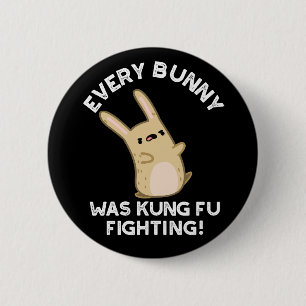 Varje BUnny bekämpade kaninens Mörk BG Knapp