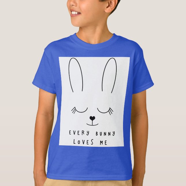 Varje Bunny Kärlek Me Youth T-Shirt (Framsida)