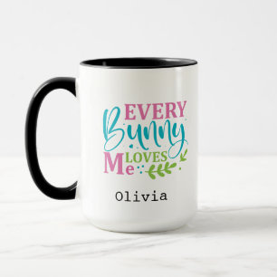 Varje Bunny Kärlek mig Ljuny Påsk Mugg