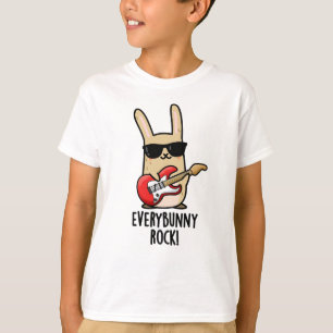 Varje Bunny Sten Funny Animal Rabbit Pun T Shirt