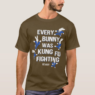 VARJE BUNNY VAR KUNG FU FIGHTING T SHIRT