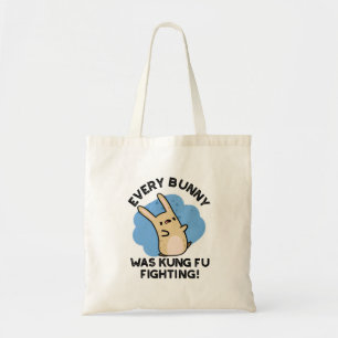Varje Bunny var Kung fu som kämpade mot Rabbit Pun Tygkasse
