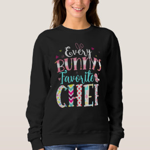Varje Bunnys favoritchaufför Chef Cute Hearts Lyck T Shirt