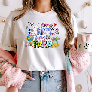 Varje Bunnys favorite PARA Påsk T Shirt