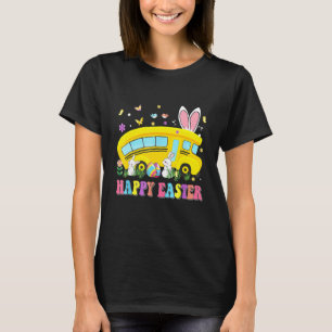 Varje Bunnys Favorite School Buss Driver Lycklig E T Shirt