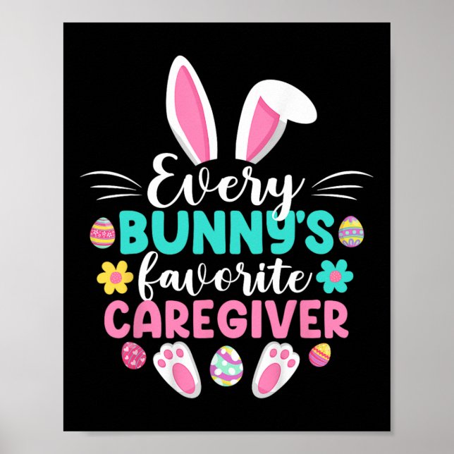 Varje Bunnys favoritkarl Roligt Påsk Dagen Poster (Framsidan)
