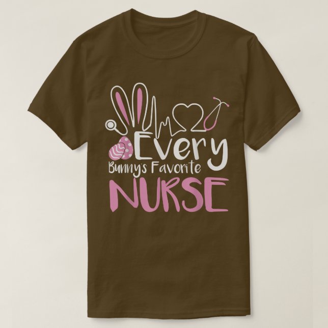 Varje Bunnys favoritsjuksköterska Tee Nurse Sarcas (Design framsida)