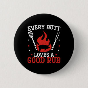 Varje Button Kärlek A Bra Rub Bbq Grilling Rbecue Knapp