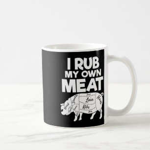 Varje Button Kärlek A Rub Fantastisk Kött Smoker B Kaffemugg