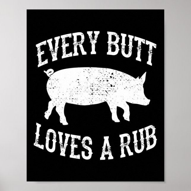 Varje Button Kärlek A Rub Fantastisk Kött Smoker B Poster (Framsidan)