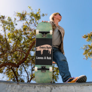 Varje Button Kärlek A Rub Skateboard