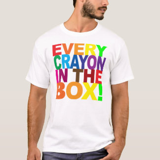 Varje Crayon i boxas T-shirt