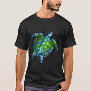 Varje dag 2023 återställ Sea Turtle Tie Dye Spara T Shirt