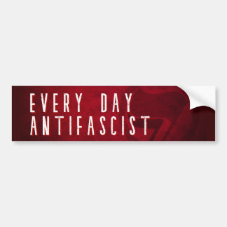 Varje dag Antifascist Bildekal