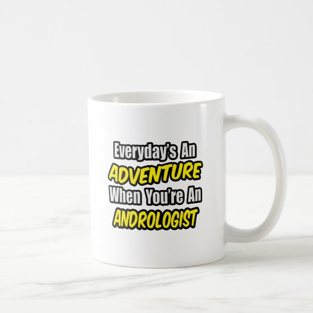 Varje dag är An Äventyr ... Androlog Kaffemugg (Höger)